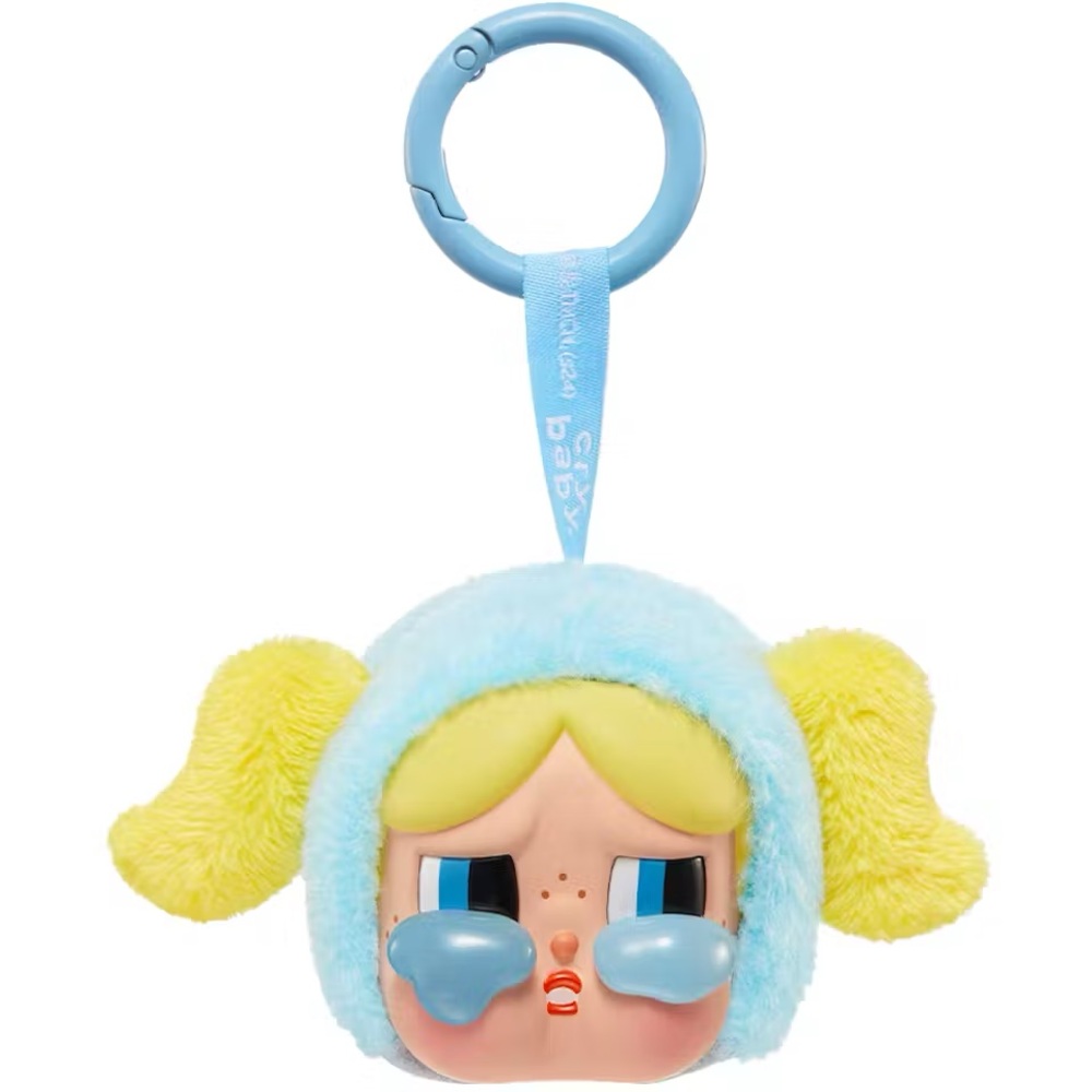 Pop Mart CRYBABY x Powerpuff Girls Series Bubbles Vinyl Face Plush